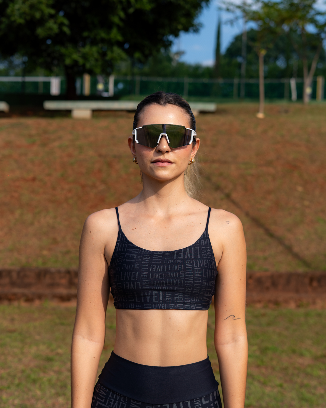 ÓCULOS FLORIPA - BRANCO PRATA