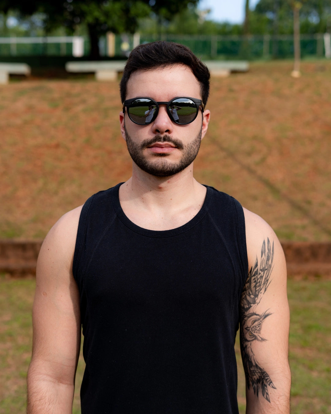 ÓCULOS NORONHA - PRETO CINZA