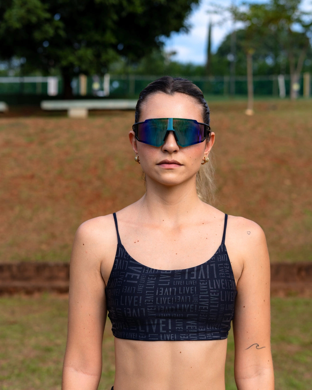 ÓCULOS FLORIPA - AZUL CELESTE