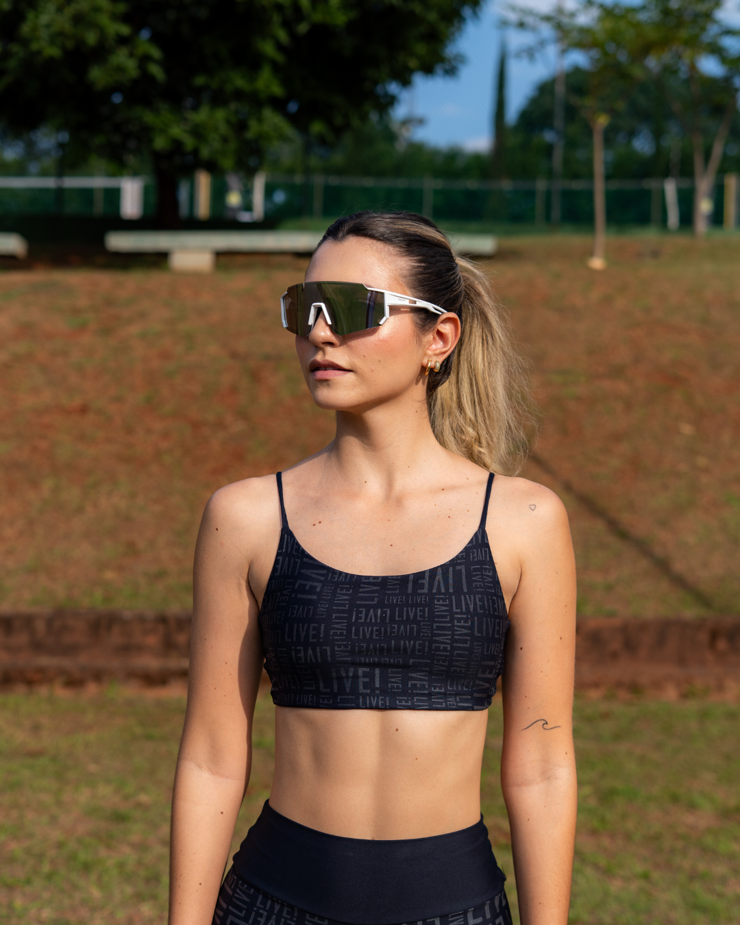 ÓCULOS FLORIPA - BRANCO PRATA