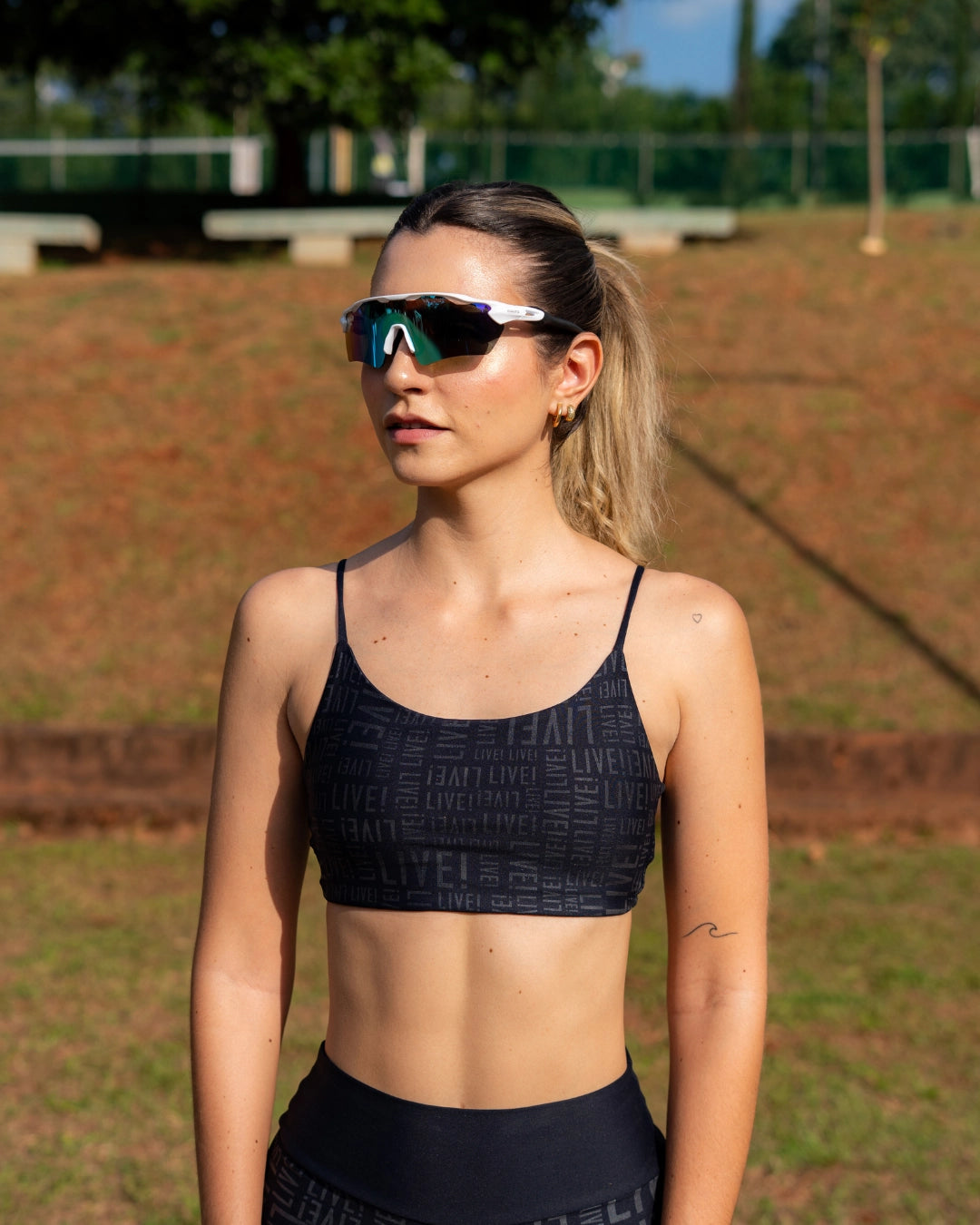 ÓCULOS IBIRAPUERA - BRANCO CELESTE