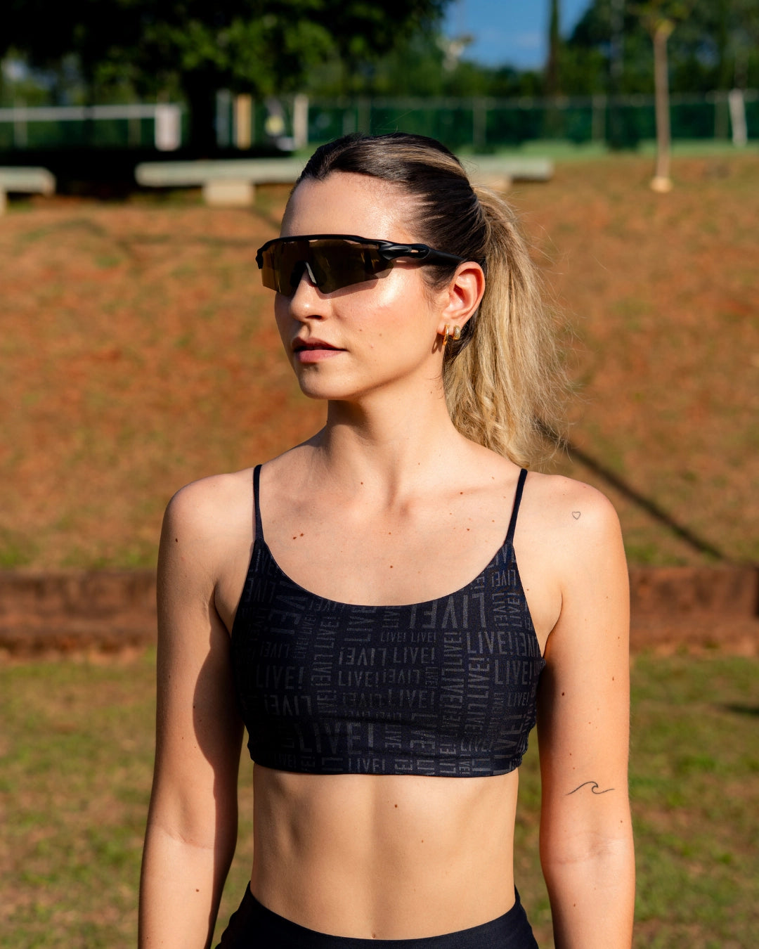 ÓCULOS IBIRAPUERA POLARIZADO - DOURADO