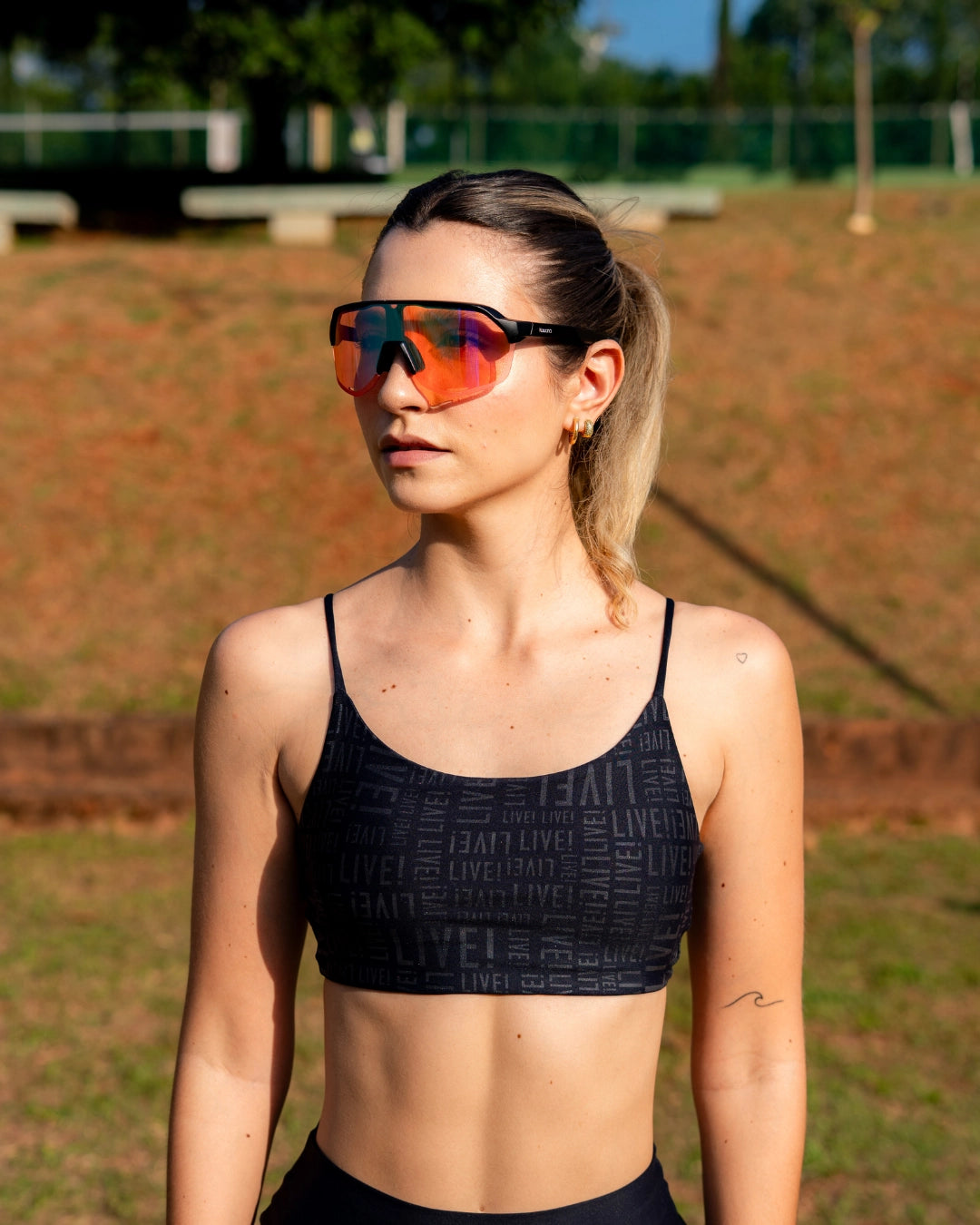 ÓCULOS RIO - PRETO ROSA