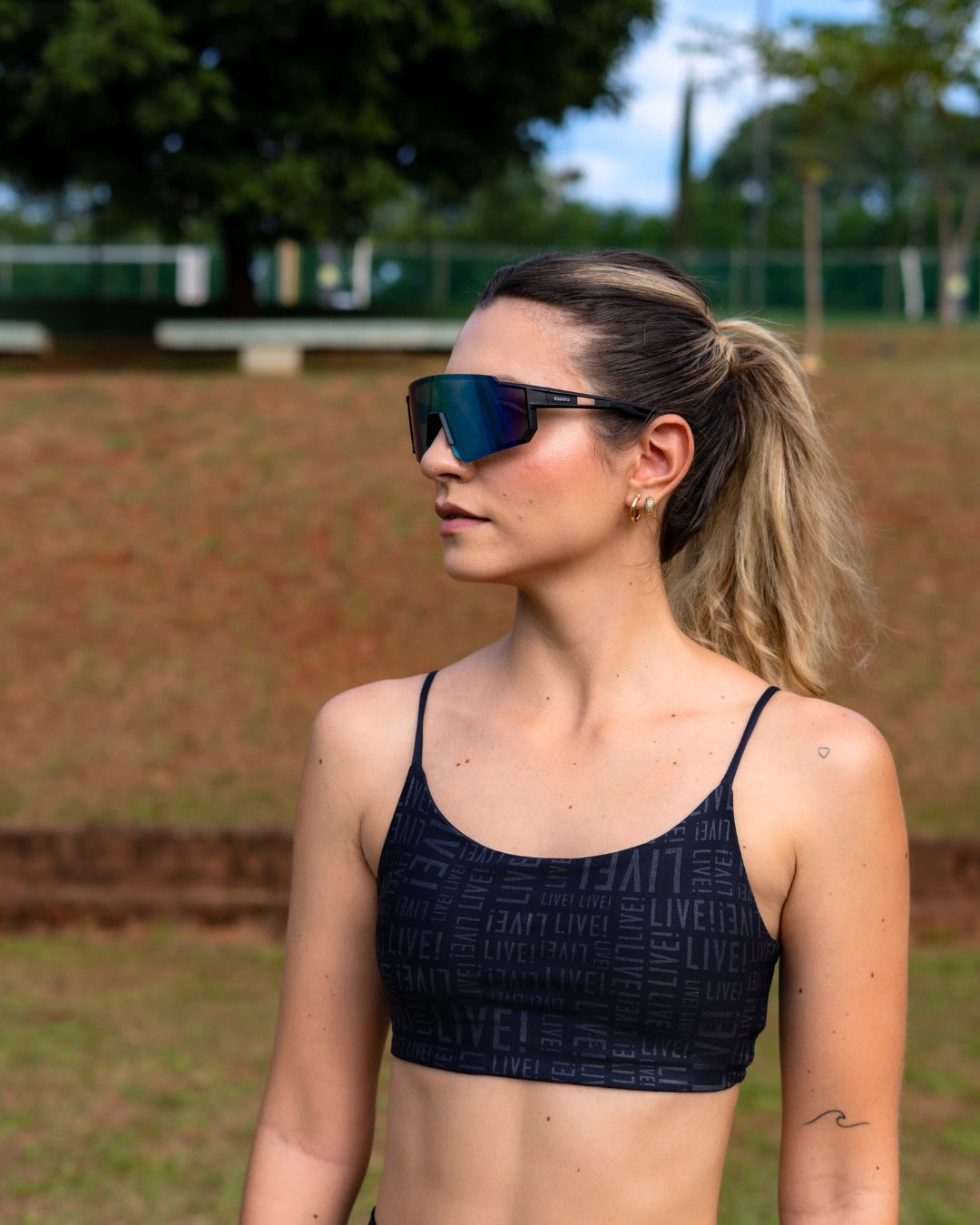 ÓCULOS FLORIPA - AZUL CELESTE