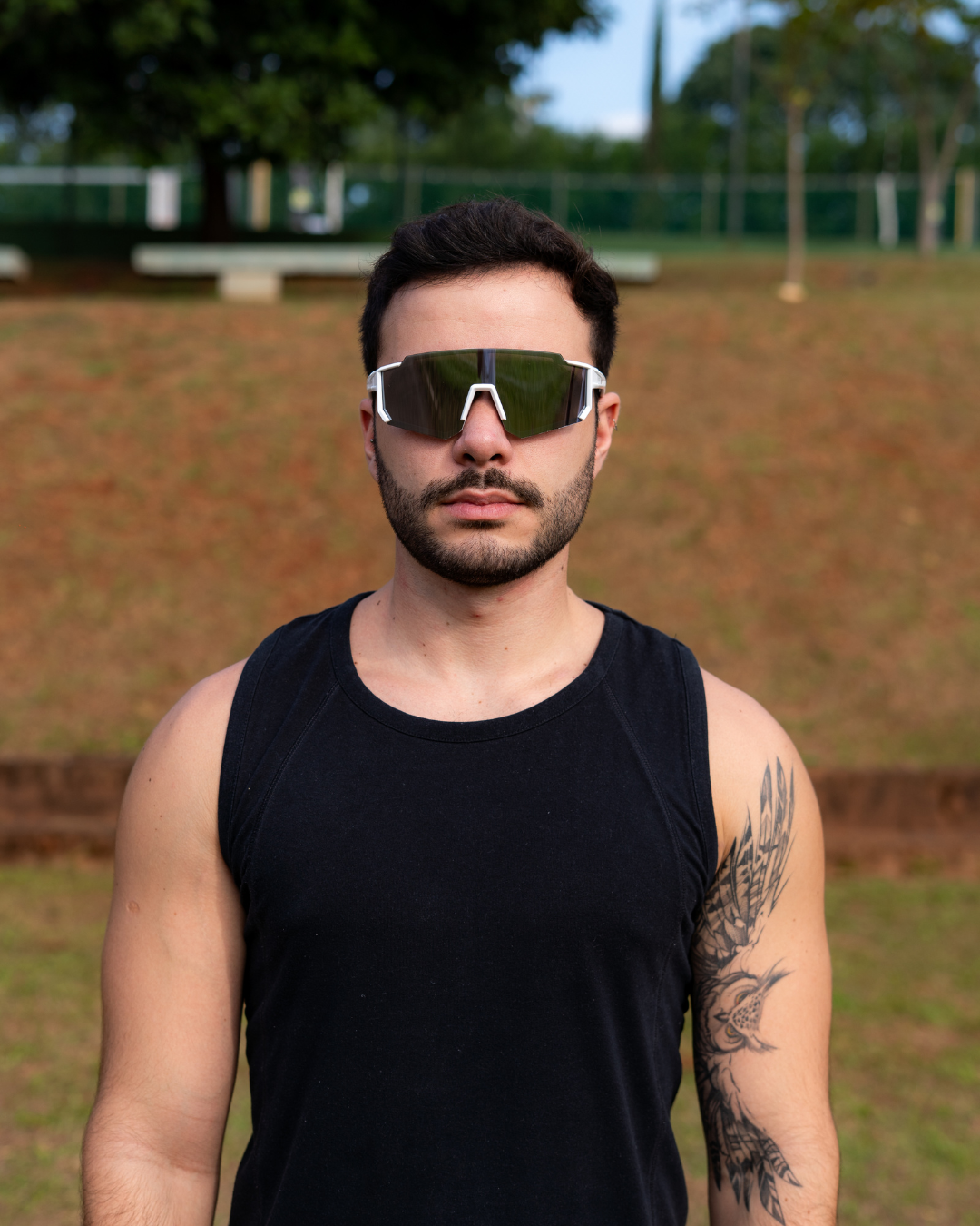 ÓCULOS FLORIPA - BRANCO PRATA