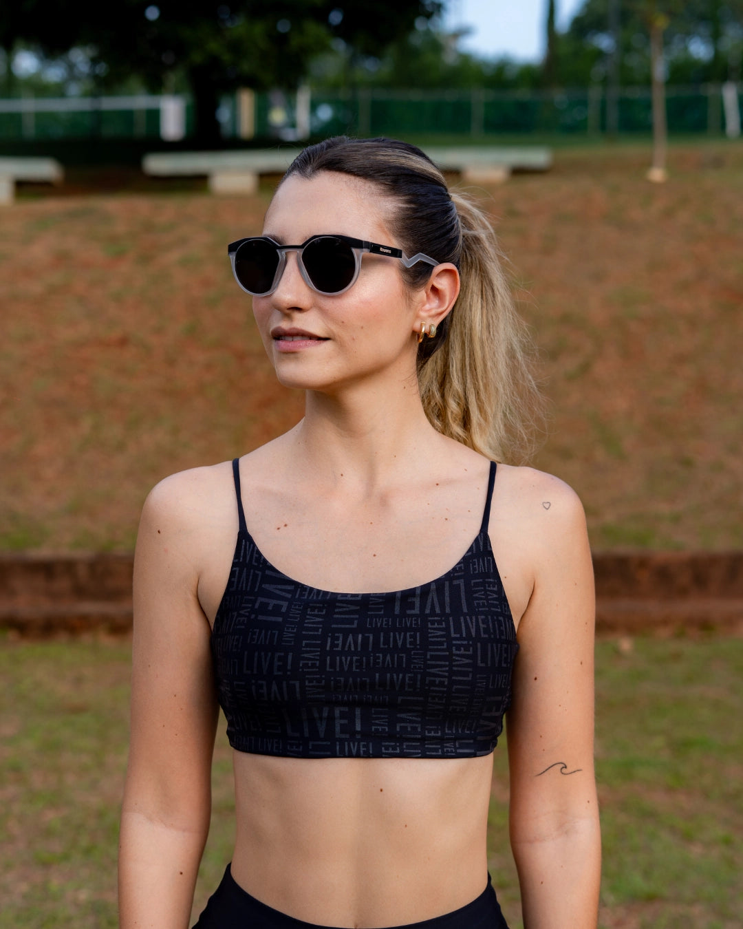 ÓCULOS NORONHA - CRISTAL PRETO