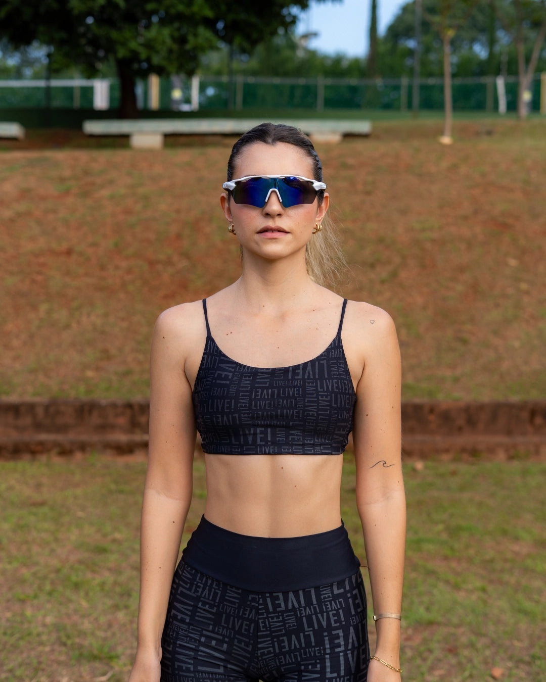 ÓCULOS IBIRAPUERA - BRANCO AZUL SAFIRA