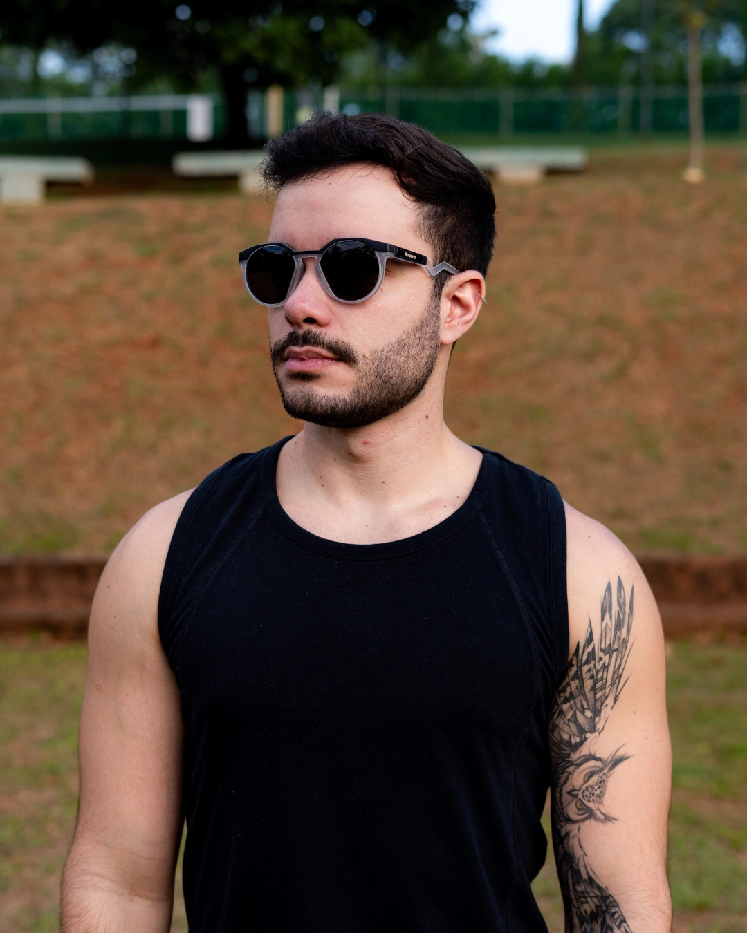 ÓCULOS NORONHA - CRISTAL PRETO