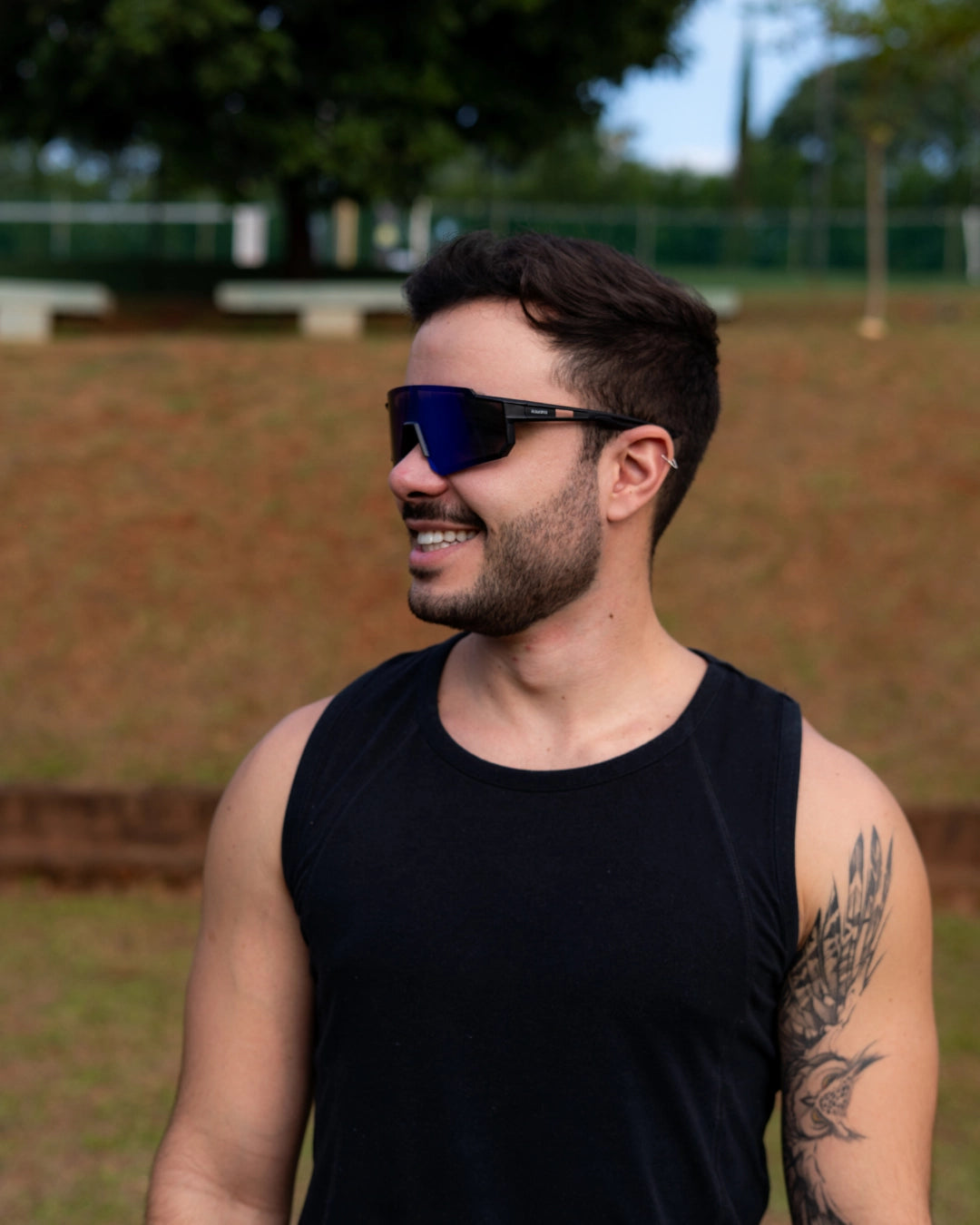 ÓCULOS FLORIPA - AZUL SAFIRA