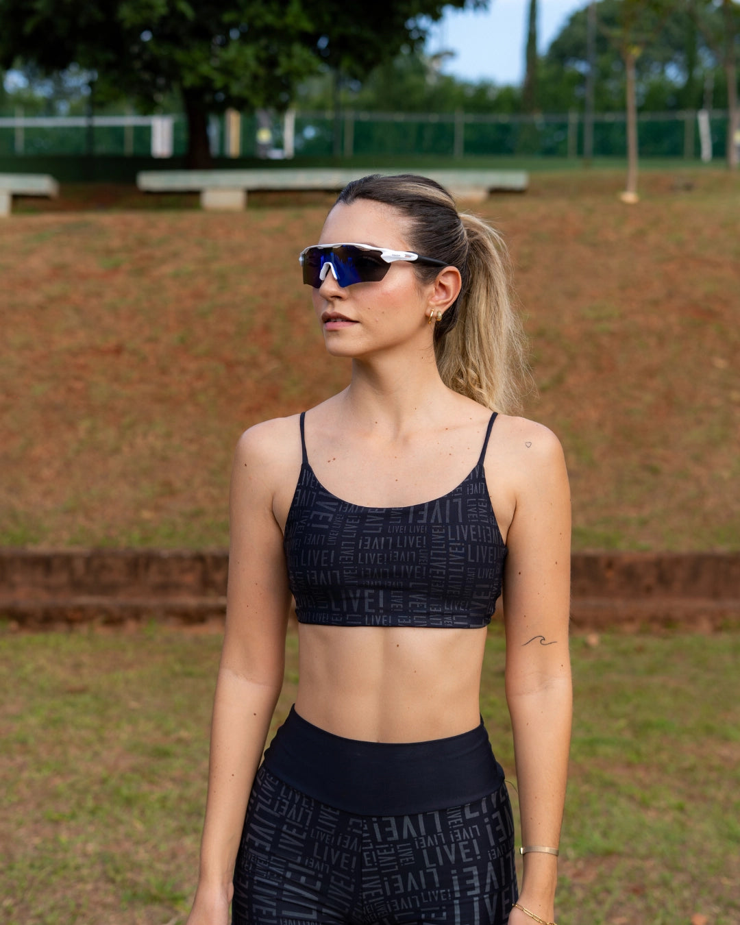 ÓCULOS IBIRAPUERA - BRANCO AZUL SAFIRA