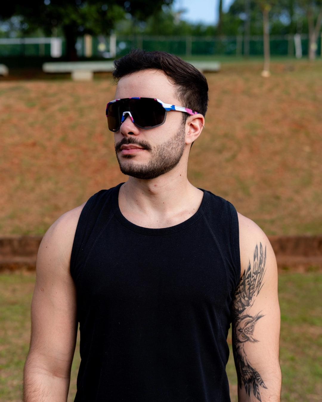 ÓCULOS RIO - ROSA CAMUFLADO