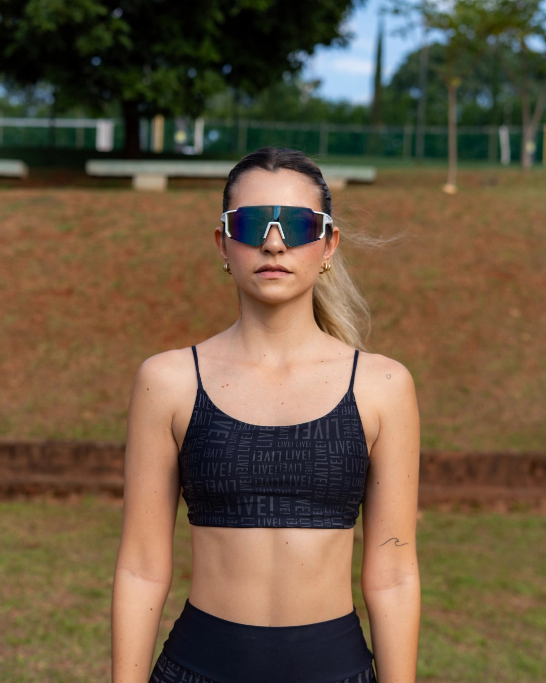 ÓCULOS FLORIPA - AZUL CELESTE