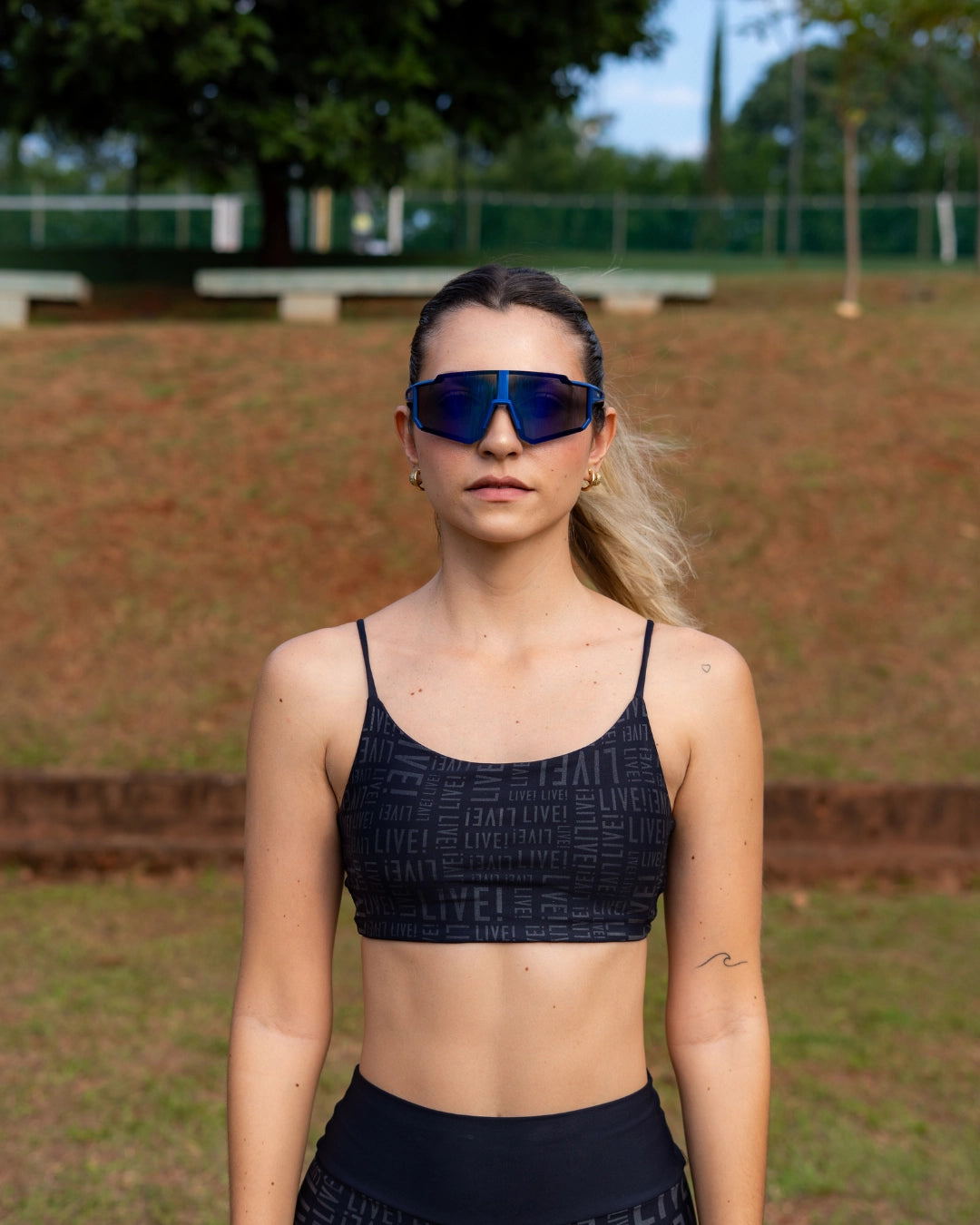 ÓCULOS FLORIPA - AZUL SAFIRA