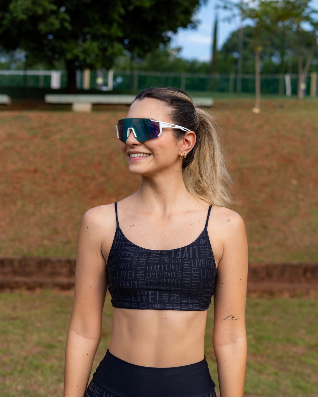 ÓCULOS FLORIPA - AZUL CELESTE