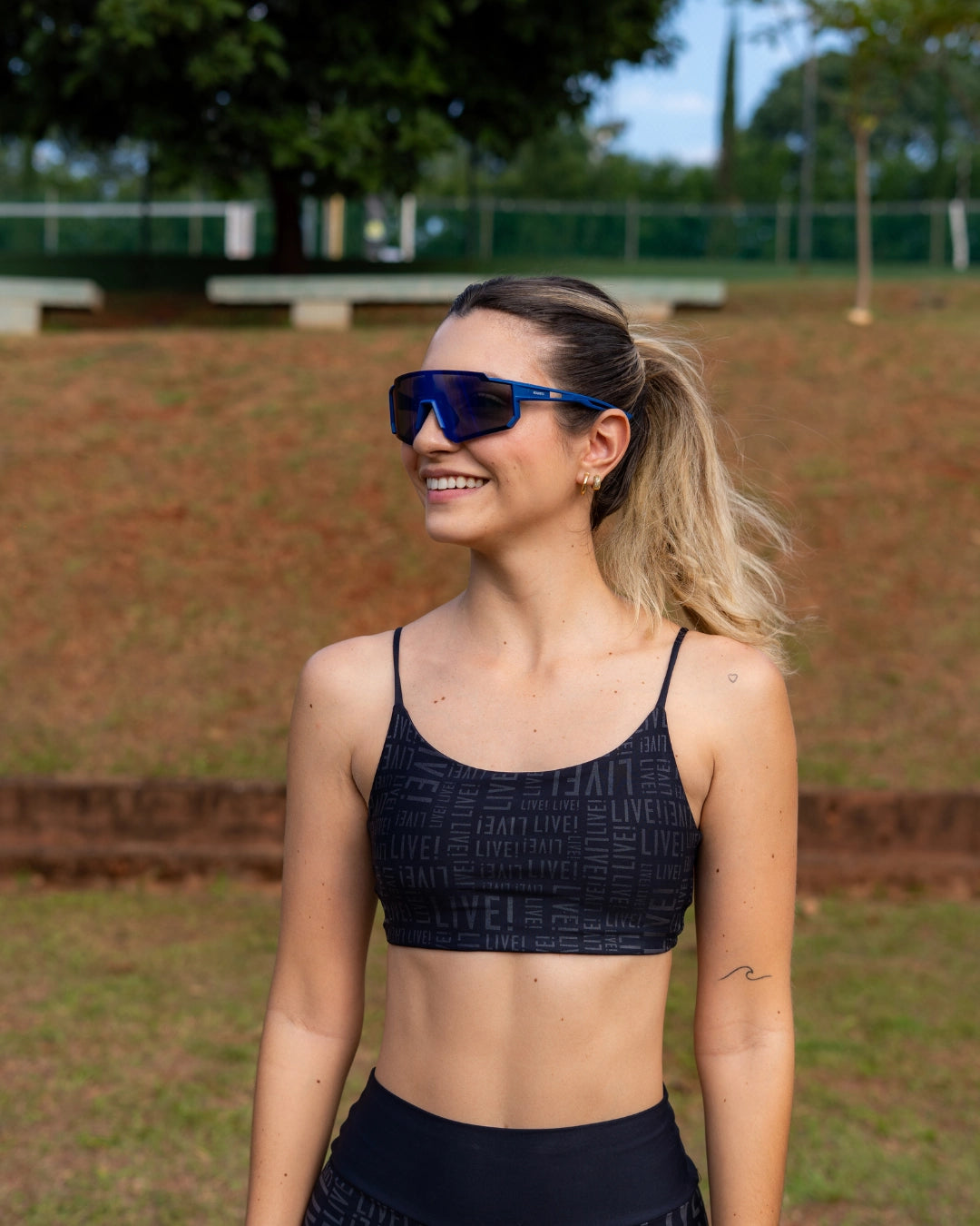 ÓCULOS FLORIPA - AZUL SAFIRA