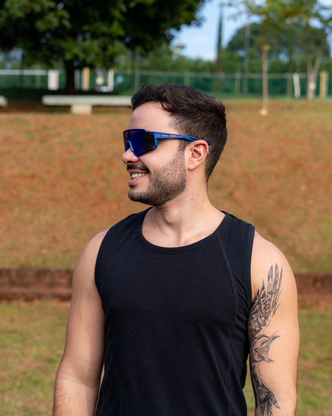 ÓCULOS FLORIPA - AZUL SAFIRA